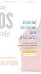 Mobile Screenshot of bolsasitalianas.com